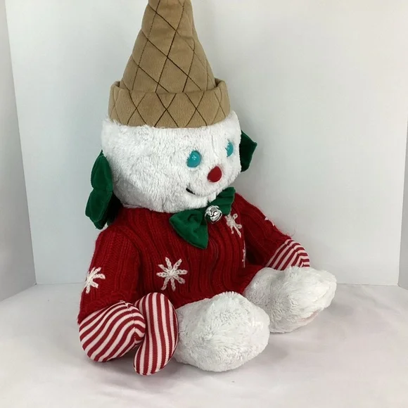 Dillards Mr Bingle Plush 25” Large New Orleans Maison Blanche 2007 Snowman - Picture 4 of 10